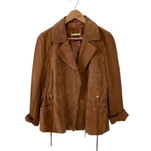 Iman Suede Leather Jacket